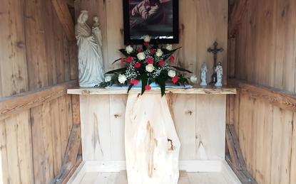 Poświęcenie kapliczki